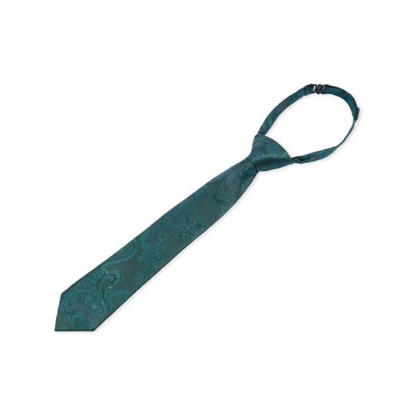 Paul Andrew Boys Paisley Necktie Floral Satin Tie