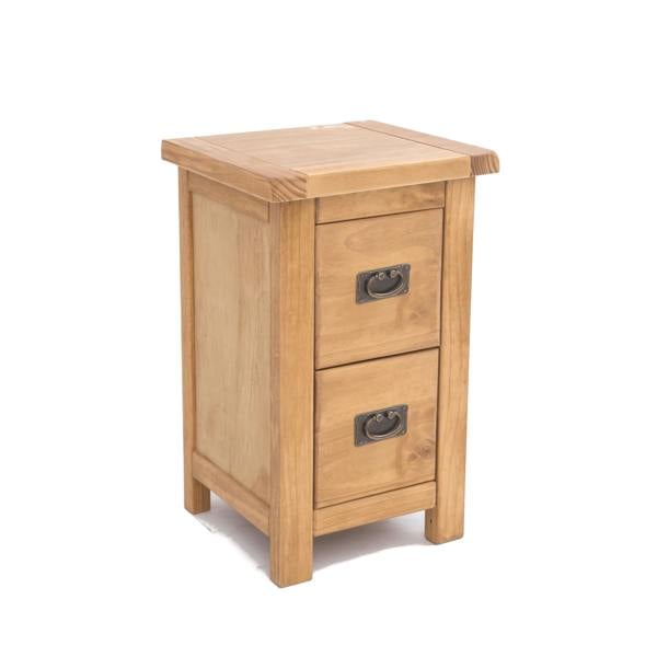 Cabinet Bits Lugo 2 Drawer Petite Bedside Table