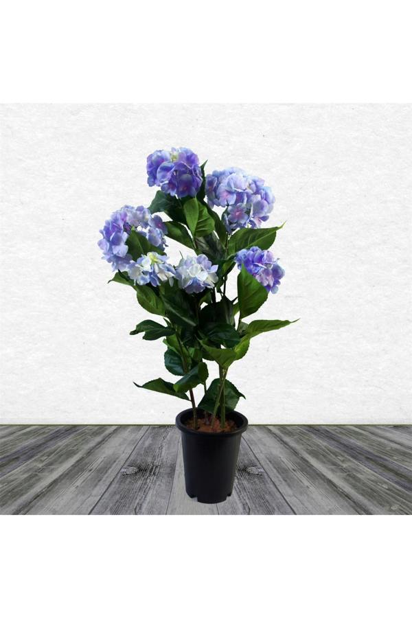 Dyzi 90cm Artificial Hydrangea Plant with 200 Flowers