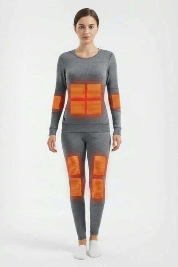 Anniou Women's 28 Area Heated Thermals