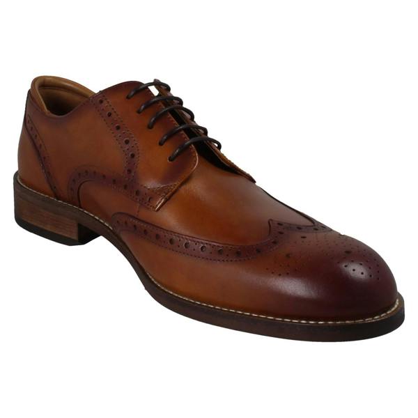 Clarks Mens Clarks Smart Formal Brogue Lace Up Shoes CraftRemi Tip