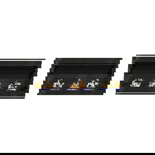 55 Inch Bio Ethanol Fireplace White Grey Black Mounted Inset Wall Biofire Bio Ethanol Fireplaces Living and Home