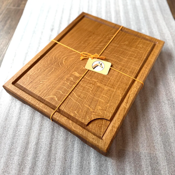 Giraffes & Craftz Extra Large Oak Carving Board