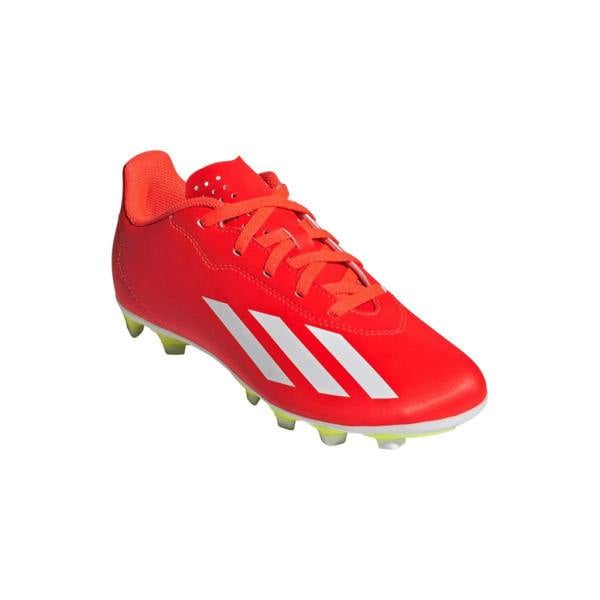Adidas Childrens/Kids X Crazyfast Club Flexible Ground Football Boots - Red - 