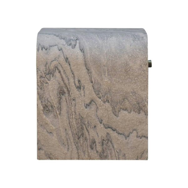 Wyld Haus Eguisheim Marble Effect Bedside Tables