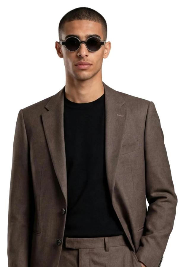 Harry Brown London Giacomo Slim Fit Single Breasted Suit Jacket
