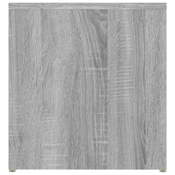 Berkfield Side Table Grey Sonoma 59x36x38 cm Engineered Wood