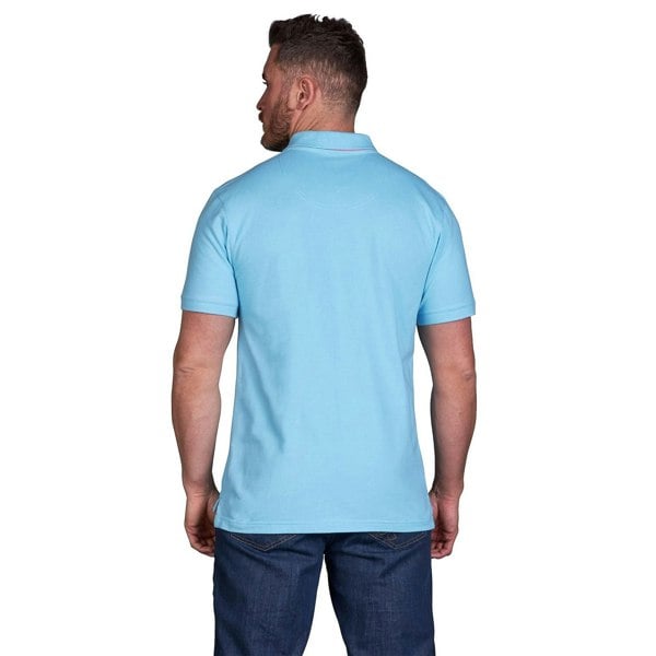 Raging Bull Mens Classic Organic Polo Shirt - Sky Blue