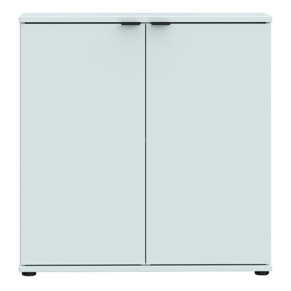 Furniture To Go Ganymede 2 Door Cupboard in Light Grey