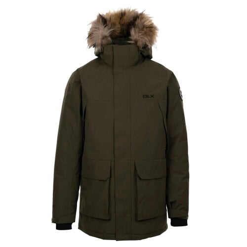 Trespass Mens Mullan DLX Jacket - Dark Vine - XL - Dark Vine - 100% Polyester