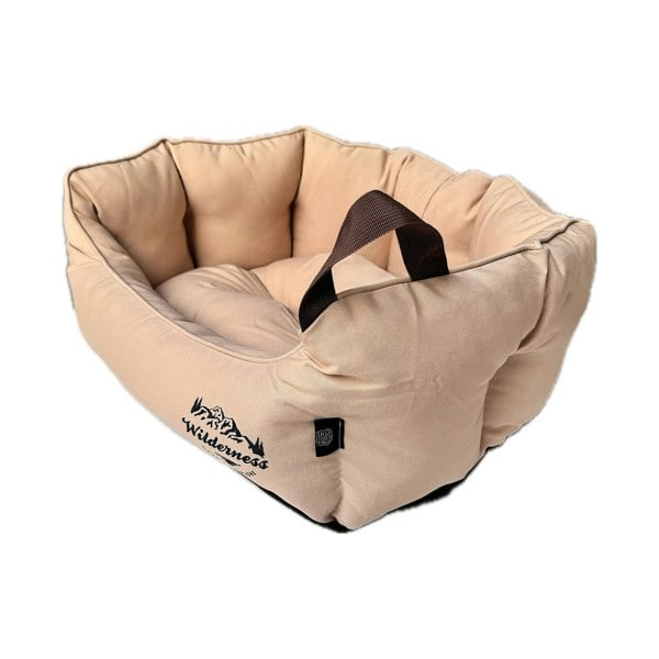 Snug and Cosy Pets Wilderness Snuggle Bed Camel