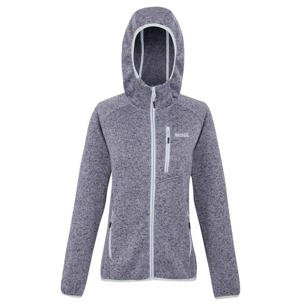 Regatta Womens/Ladies Newhill II Marl Full Zip Hoodie - Wisteria/Lilac Hint - 