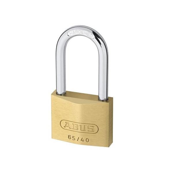 Abus Mechanical 65 Series Brass Padlock - Multi Colour - 