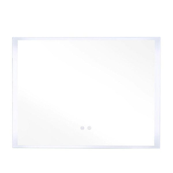 Frameless Anti-Fog Dimmable LED Wall Mirror Living and Home