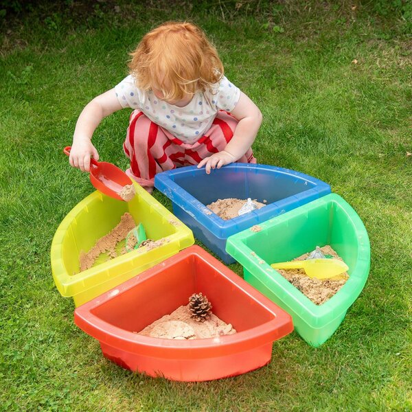tickit Translucent Colour Nesting Scoops