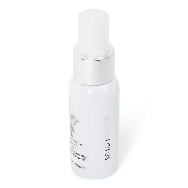 White Lotus Beauty Hair Thickening Spray with Activated Ginseng and Saw Palmetto