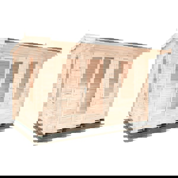 Shire Marlborough  8Gx12 Log Cabin 28mm interlock cladding