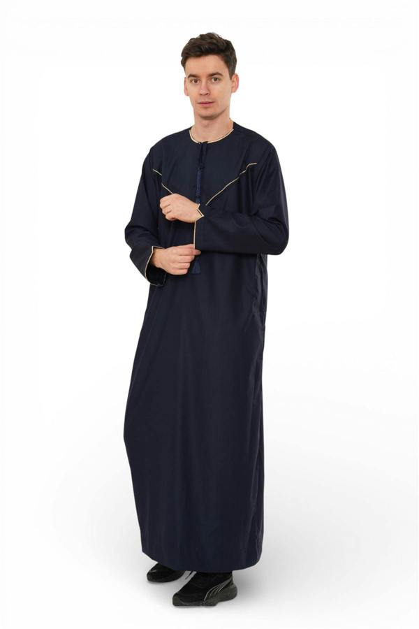 Infinity Leather Men's Ramadan Moroccan Jubba Robe Djellaba Eid Thobe - TT-007