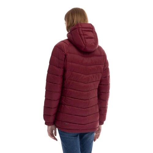 Trespass Womens Kaleena Padded Jacket - Dark Cherry