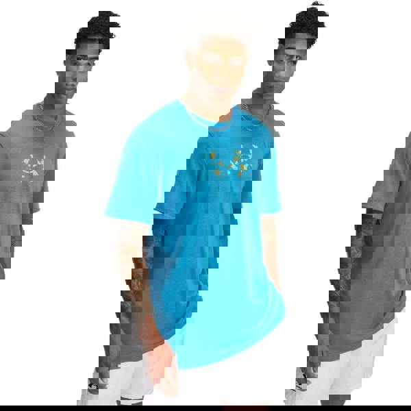 Under Armour Mens Heavyweight Holiday T-Shirt - Blue