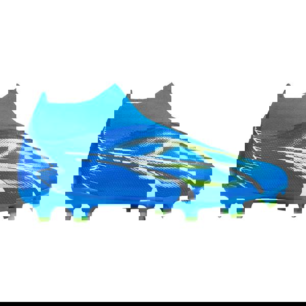 Puma Mens Ultra Match Slip-on Football Boots - Blue/Puma White/Green Pro