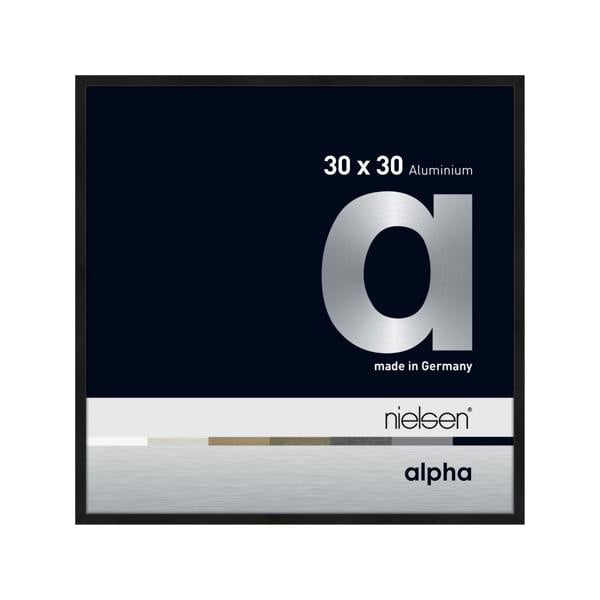 nielsen Alpha Aluminium Picture Frame - Matt Black