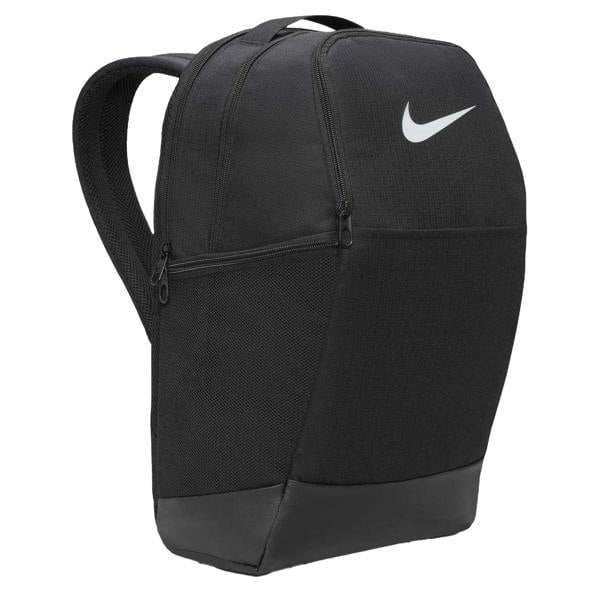Nike Unisex Adult Brasilia Logo Backpack - Black/White - 