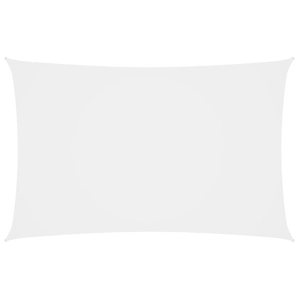 Berkfield Sunshade Sail Oxford Fabric Rectangular 4x7 m White
