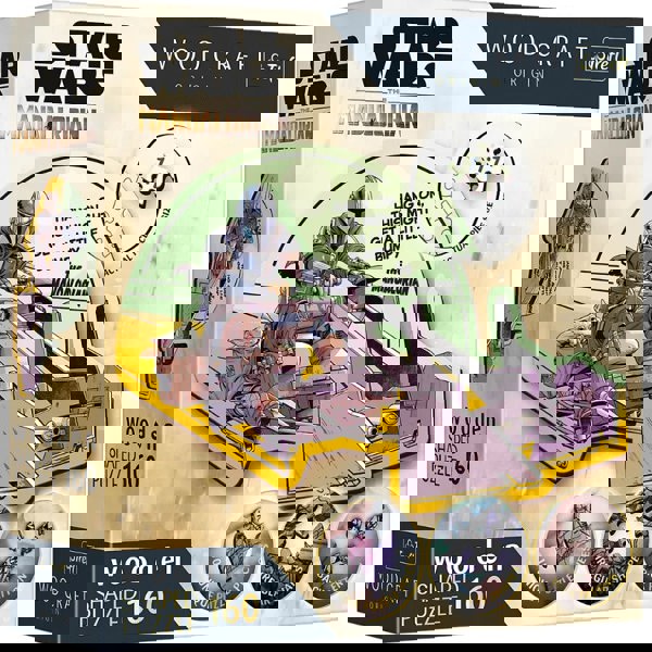 Trefl The Mandalorian Reunite Wooden Puzzle - 160 Pieces