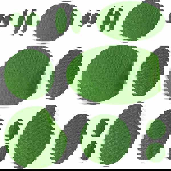 Cool Green Puffer Jacket Repair Patches | Waterproof, Pre-Cut, Self-Adhesive, Tear-Resistant (11 Pieces)