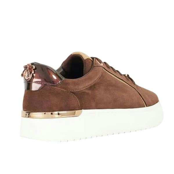 Dune London Womens/Ladies Emmelino Suede Trainers - Brown - 