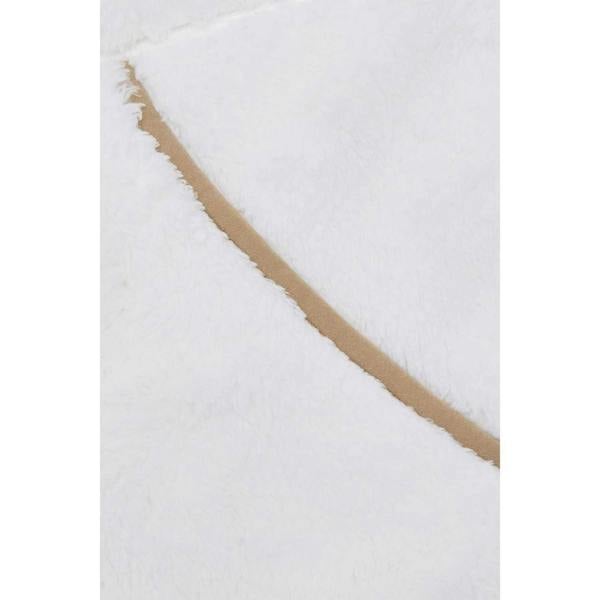 Reebok Womens/Ladies Double Monkey Fleece Jacket - Cream - 