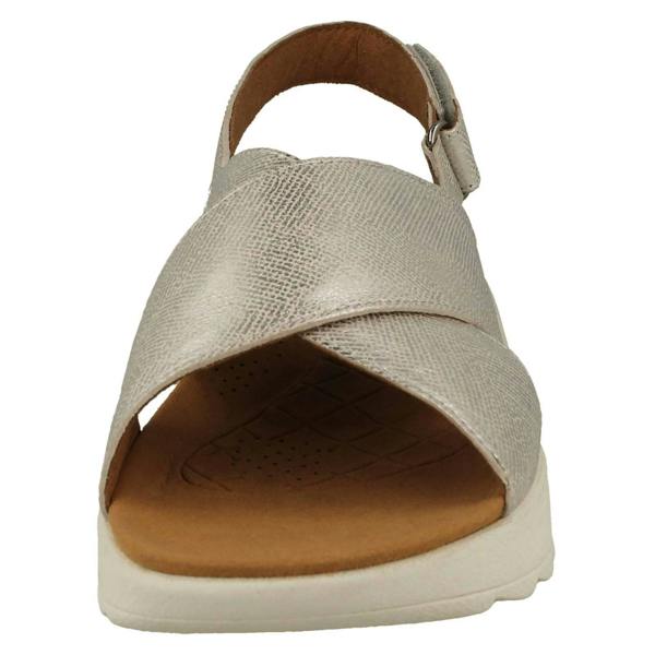 Clarks Ladies Clarks Cross Detailed Chunky Sole Slingback Sandals DashLite Wish