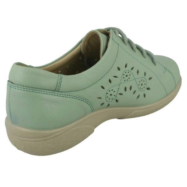 DB Shoes Ladies Easy B Lace Up Trainers With Flower Detailing Carmen