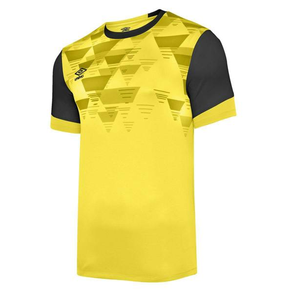 Umbro Mens Vier Jersey - Blazing Yellow/Carbon