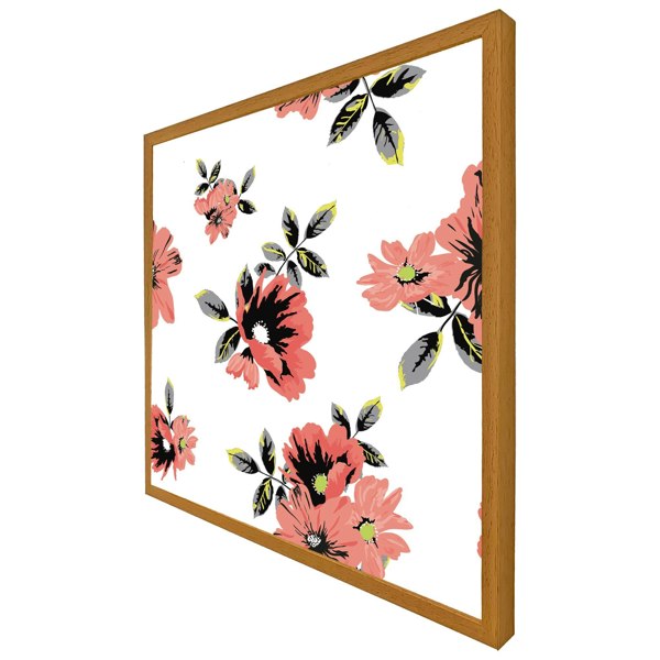 Benjamin Tate Design Pink flowers (Picture Frame)