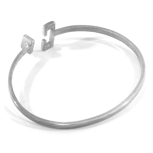 Anchor & Crew Soames Gate Midi Wayfarer Silver Bangle