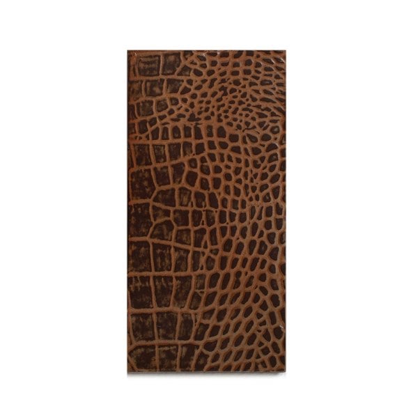 Double Coaster - Faux Vintage Croc - Leather Inspired Coasters