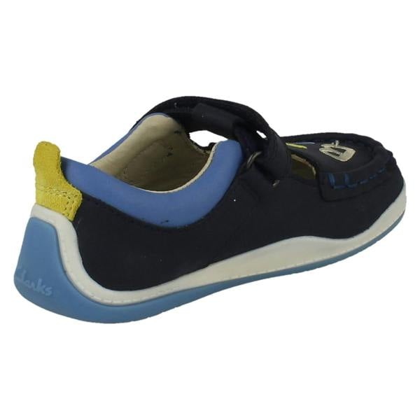 Clarks Childrens Clarks T-Bar Shoes Noodle Shine T