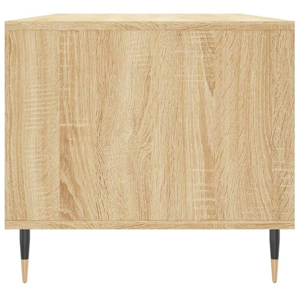 Berkfield Coffee Table Sonoma Oak 90x49x45 cm Engineered Wood