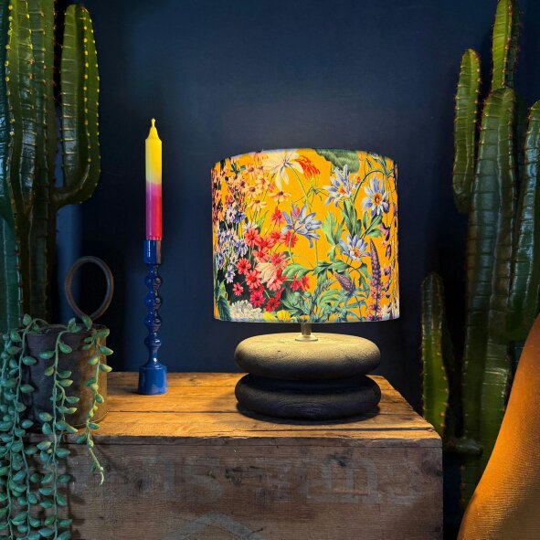 Love Frankie Balance Table Lamp In Ebony