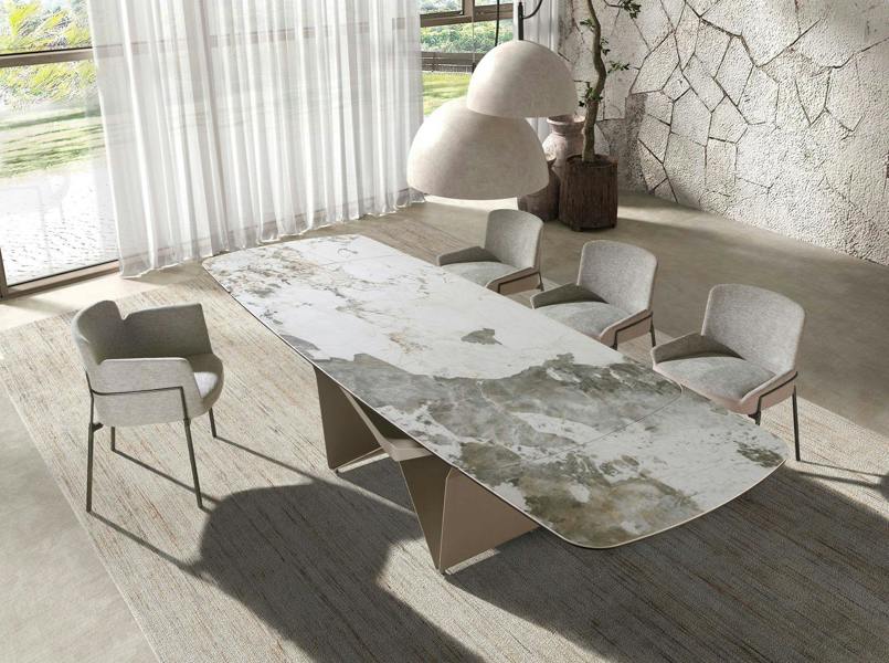 Angel Cerdá Grey Fabric Chair 4170