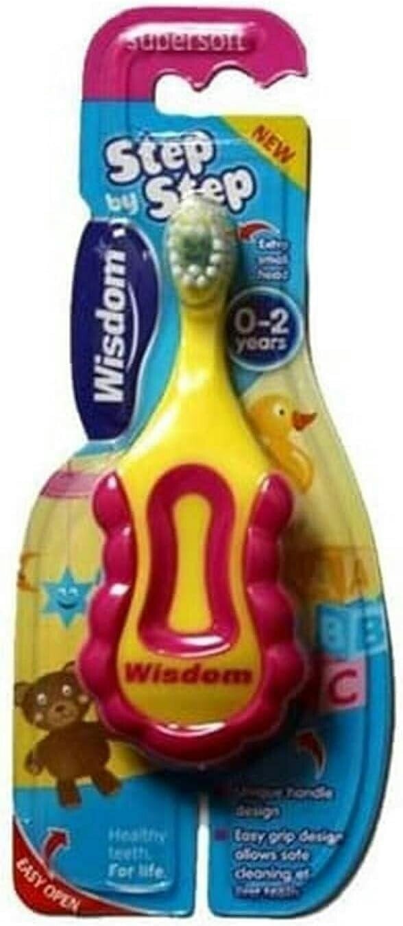 wisdom Kids Step by Step 0-2 Years Toothbrush