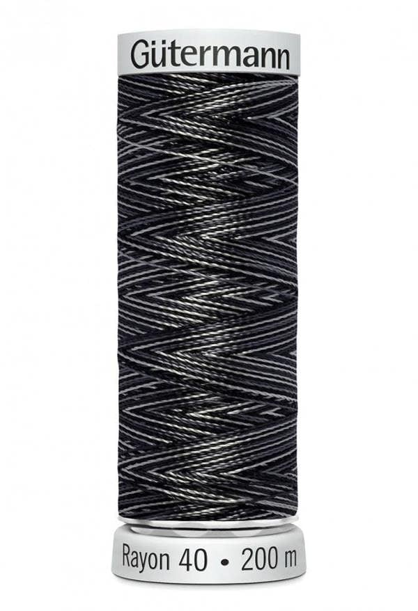Gutermann No 40 Sulky Rayon Embroidery Thread 200m Rayon Thread Suitable For Embroidery