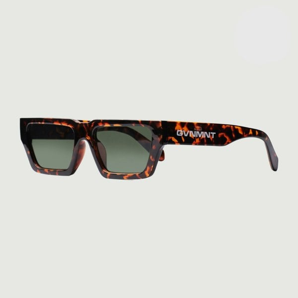 GVNMNT Clothing Co Quad Sunglasses - Tortoise shell