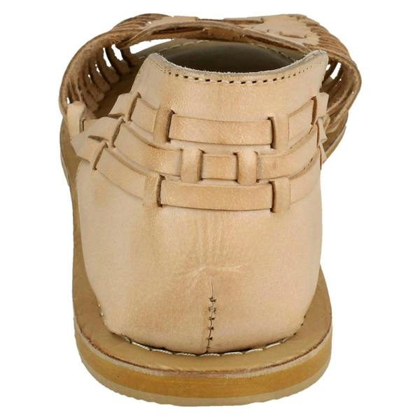 Leather Collection Ladies Leather Collection Flat Weave Sandals F00145