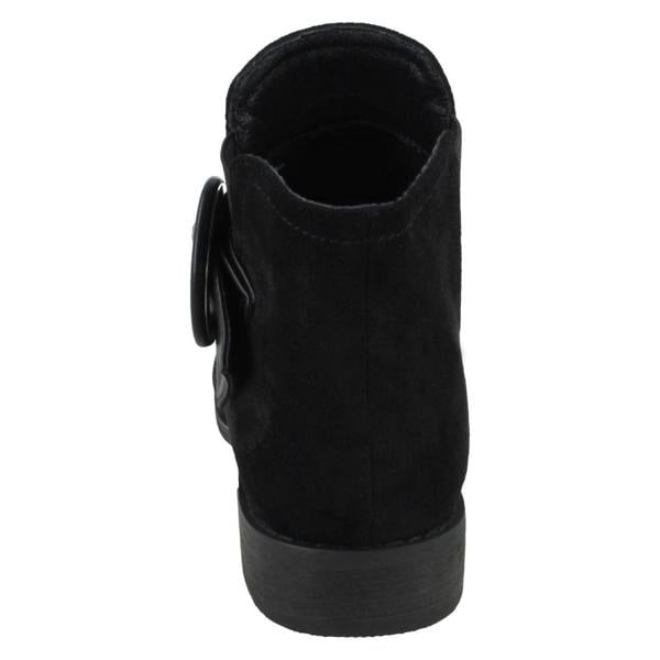 Spot On Ladies Spot On Flat Ankle Boots F51136