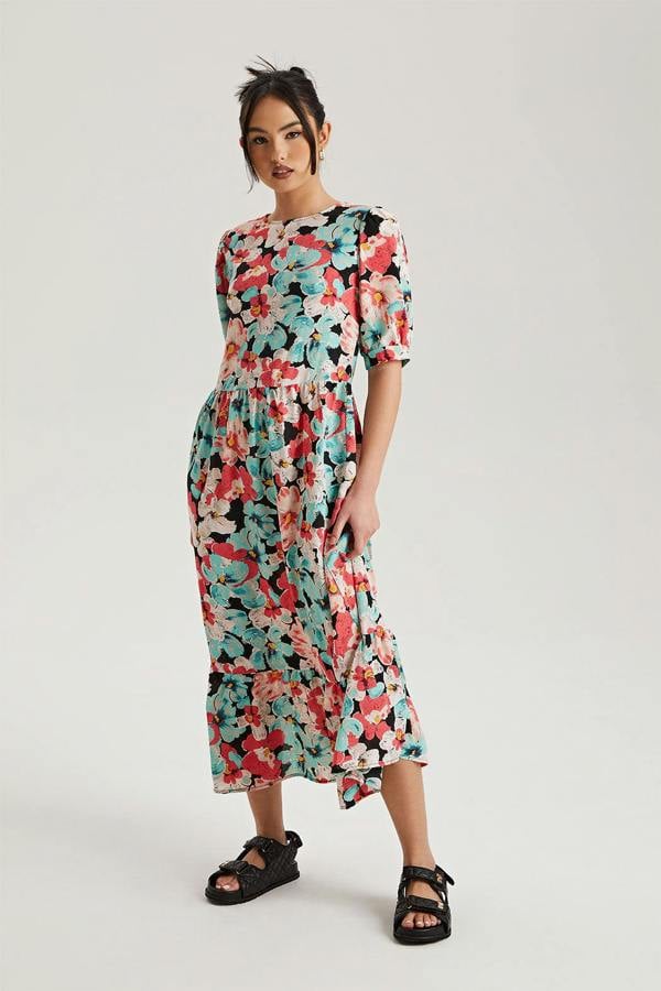 Urban Bliss Sol Floral Smock Dress