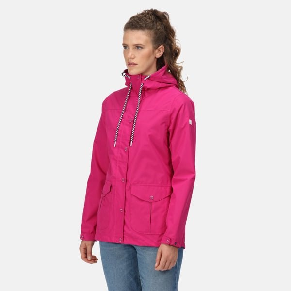 Regatta Women's Bayarma Lightweight Waterproof Jacket - Neon Pink