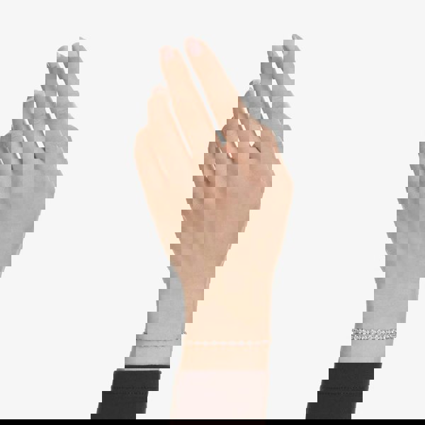 Swarovski Matrix Gold Tone Plated White Zirconia Tennis Bracelet 5730709